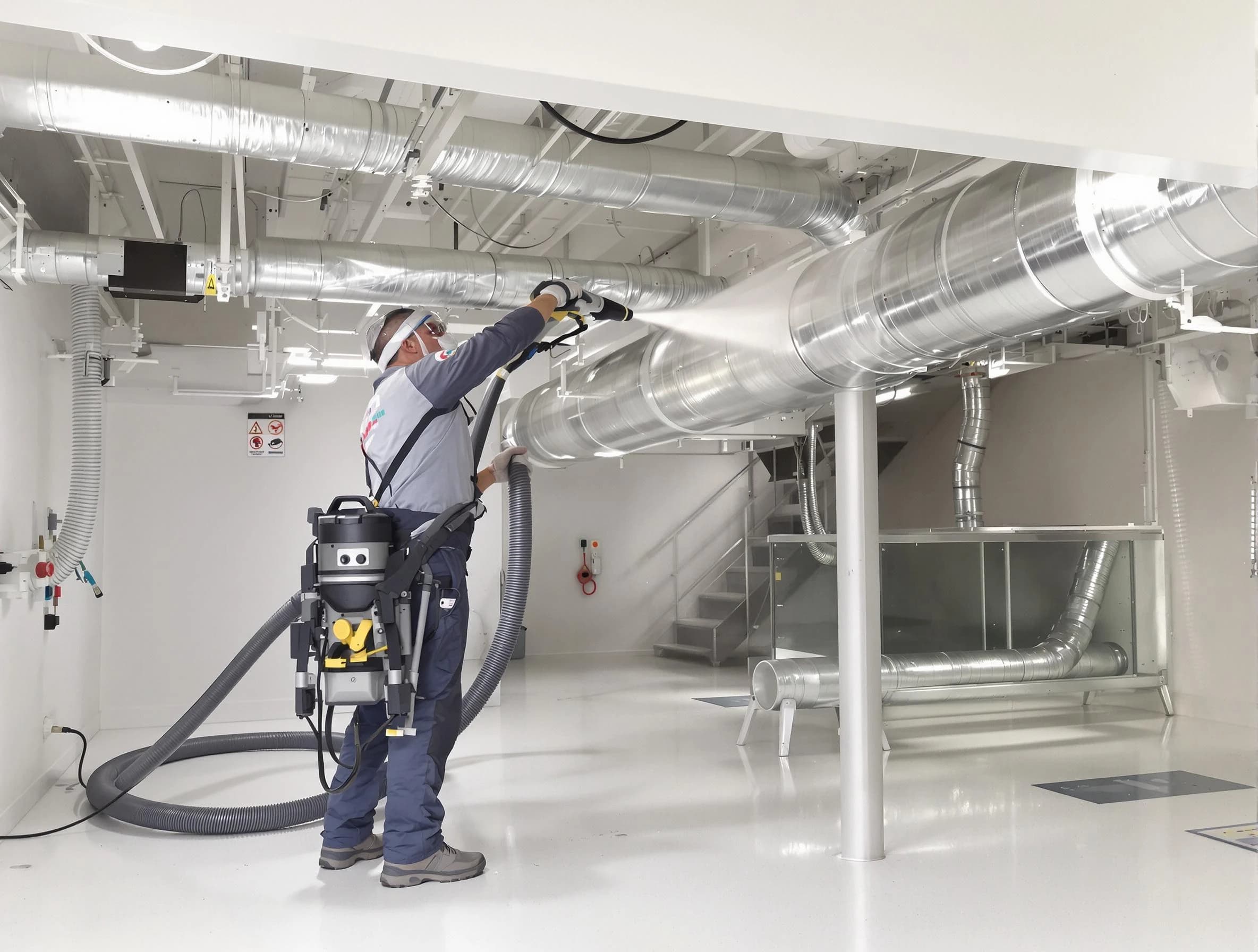 Professional central duct cleaning by Johnston Air Duct Cleaning in Johnston