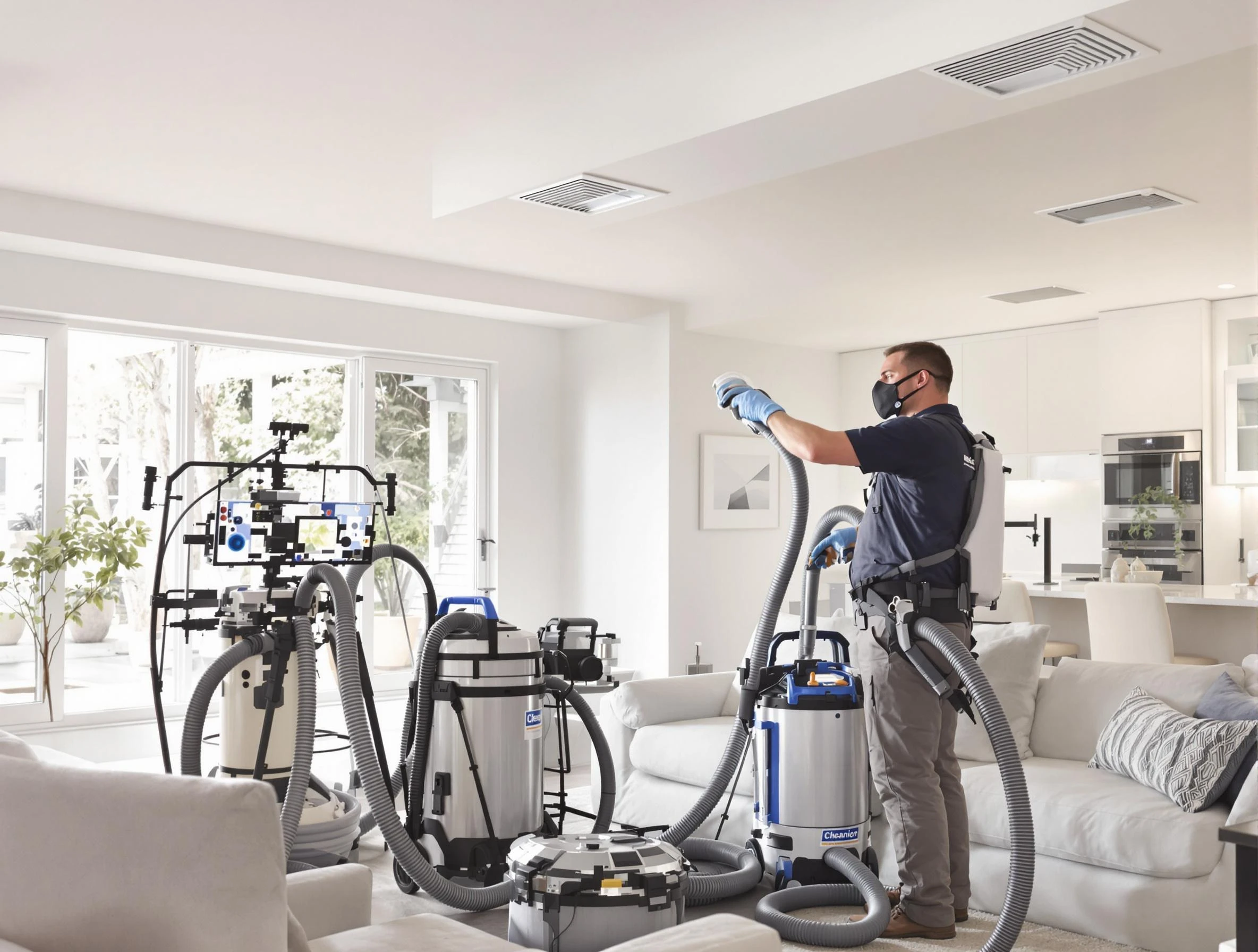 Professional AC duct cleaning by Johnston Air Duct Cleaning in Johnston