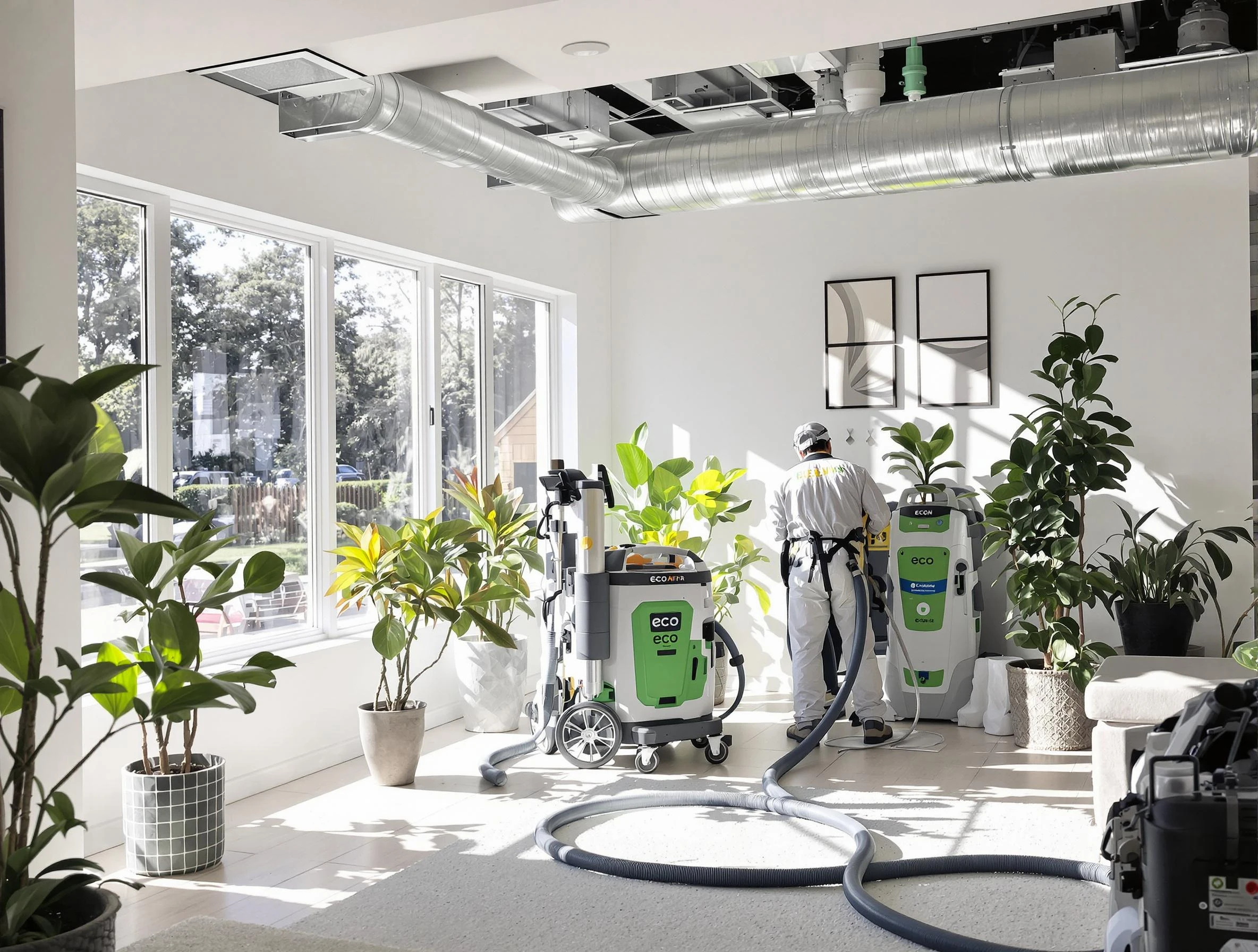 Environmentally-friendly duct cleaning by Johnston Air Duct Cleaning in Johnston